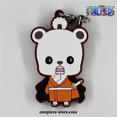 2021 Cute One Piece Rubber Keychain Bepo