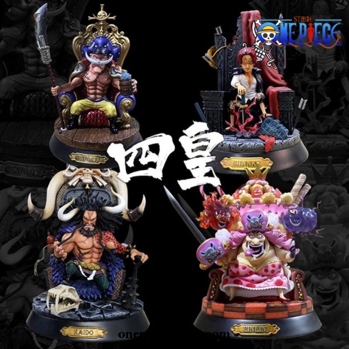 2021 One Piece Kaido Four Emperors White Beard Big Mom Pvc Action Figure