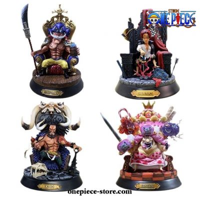 2021 One Piece Kaido Four Emperors White Beard Big Mom Pvc Action Figure