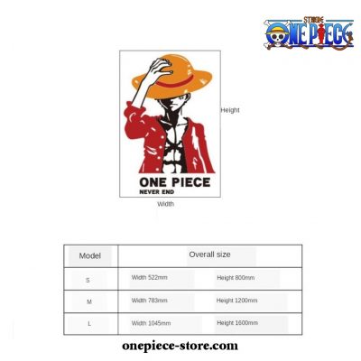 2021 One Piece Wall Sticker - Monkey D. Luffy 3D Diy Acrylic Crystal