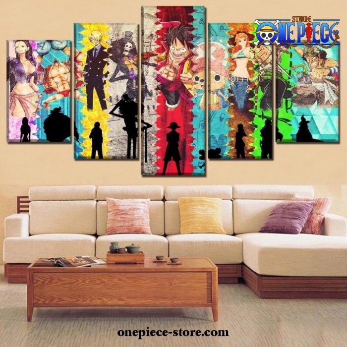 2021 Style 5 Pieces One Piece Canvas Wall Art