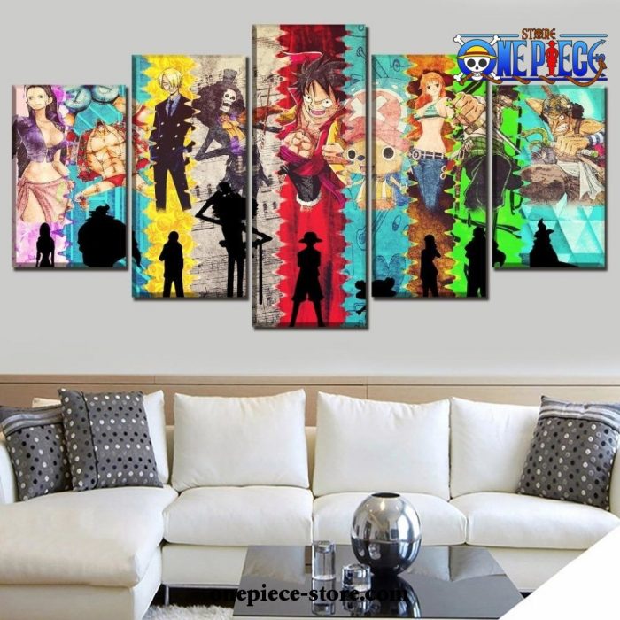 2021 Style 5 Pieces One Piece Canvas Wall Art