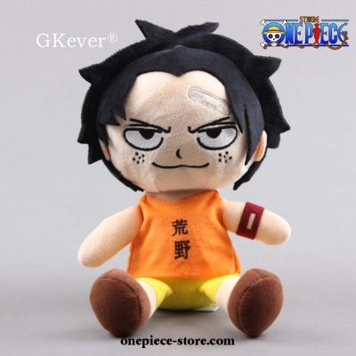 20Cm One Piece Portgas D. Ace Plush Toys