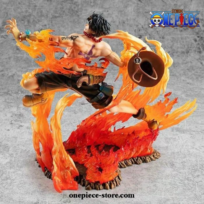 23Cm One Piece Portgas D.ace Action Figure 15Th Anniversary Collection Model Toy