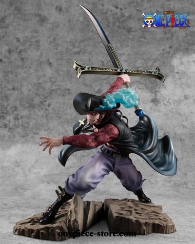 34Cm One Piece Dracule Mihawk Combat Ver. Pvc Action Figure