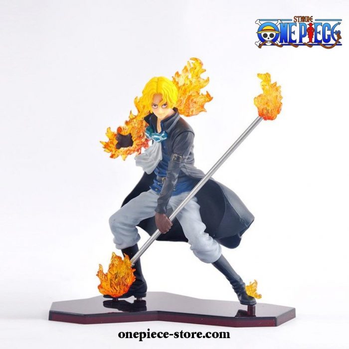 3Pcs/lot One Piece Attack Styling Luffy + Sabo Ace Pvc Action Figures