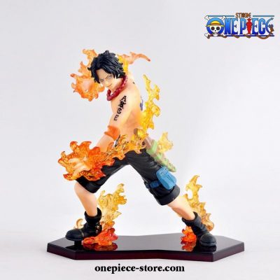 3Pcs/lot One Piece Attack Styling Luffy + Sabo Ace Pvc Action Figures