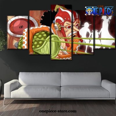 5 Pieces Funny Usopp One Piece Canvas Wall Art