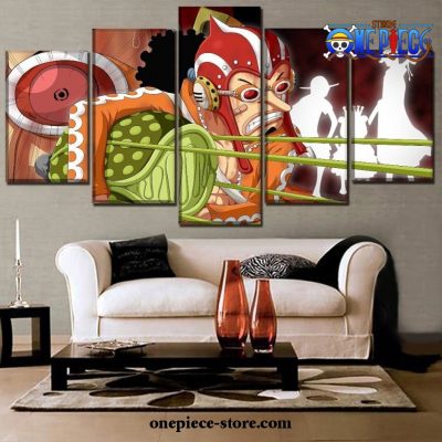 5 Pieces Funny Usopp One Piece Canvas Wall Art