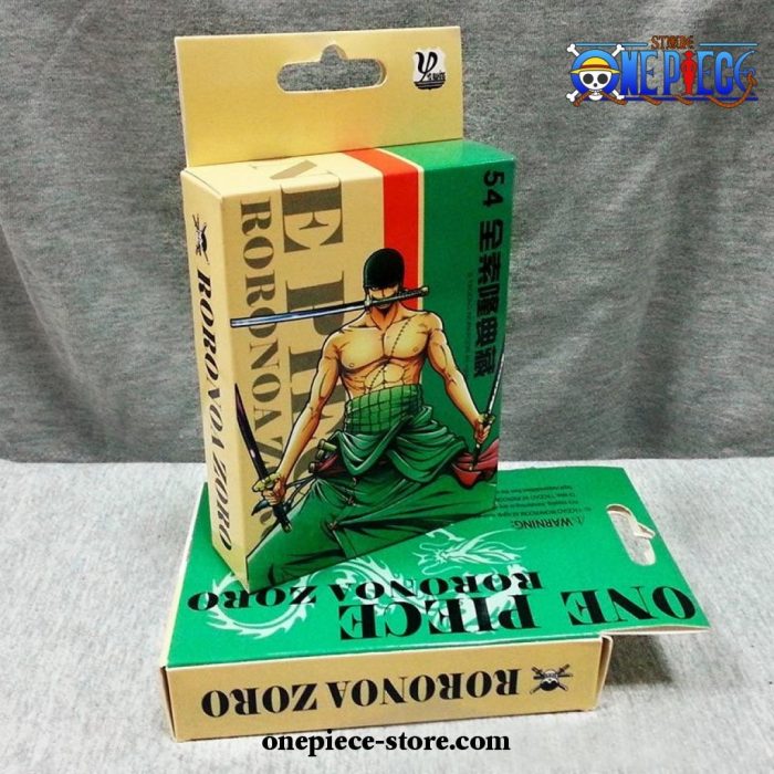 54Pcs/set One Piece Playing Cards Color Box