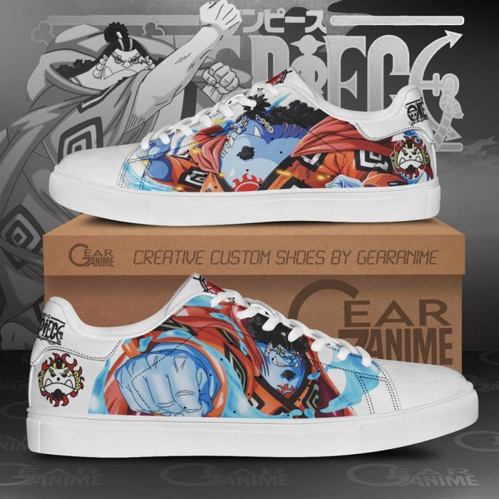 Jinbei Skate Shoes One Piece Custom Anime Shoes Men / US6 Official One Piece Merch