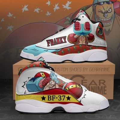 Franky Sneakers One Piece Anime Shoes Men / US6 Official One Piece Merch