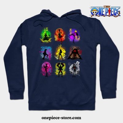 Anime Pirates Hoodie Navy Blue / S