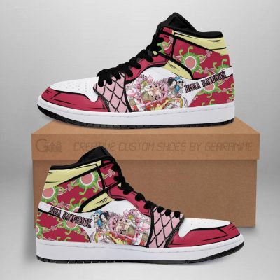 Boa Hancock One Piece Anime Sneakers Fan MN06 Men / US6.5 Official One Piece Merch