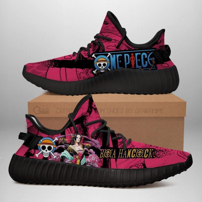 Boa Hancock Yeezy Shoes One Piece Anime Shoes Fan Gift TT04 Men / US6 Official One Piece Merch