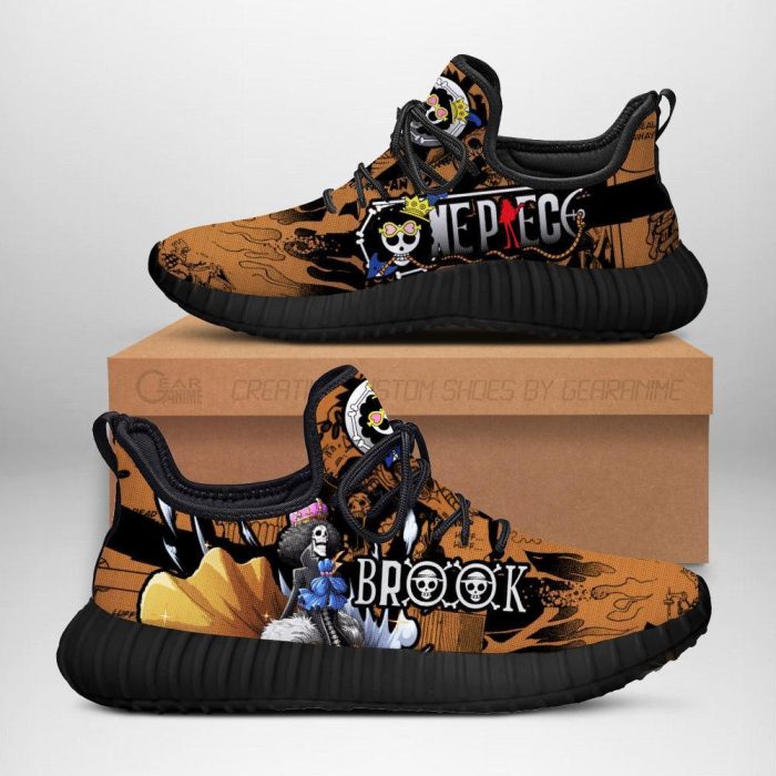 Brook Reze Shoes One Piece Anime Shoes Fan Gift Idea TT04 Men / US6 Official One Piece Merch