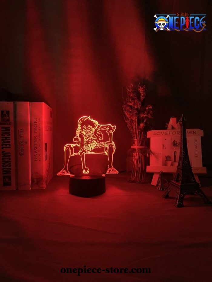 Cool Luffy 3D Acrylic Led Night Light Table Lamp