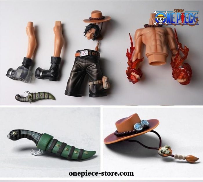 Cool One Piece Portgas D. Ace Fire Fist Fighting Action Figure