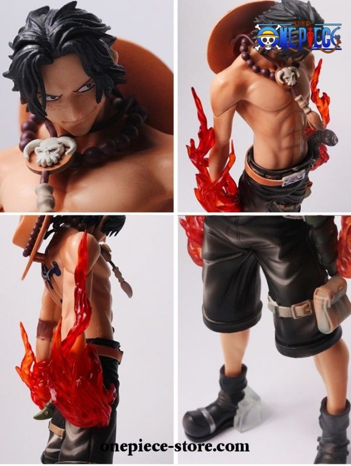 Cool One Piece Portgas D. Ace Fire Fist Fighting Action Figure