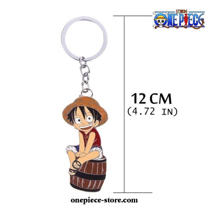 Cute One Piece Luffy Straw Hat Pendants Keychain