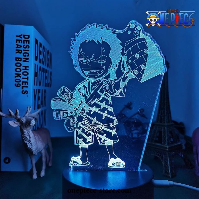 Cute Roronoa Zoro One Piece Figure Led Lamp