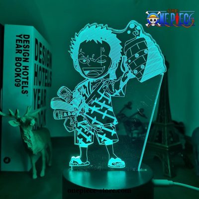 Cute Roronoa Zoro One Piece Figure Led Lamp