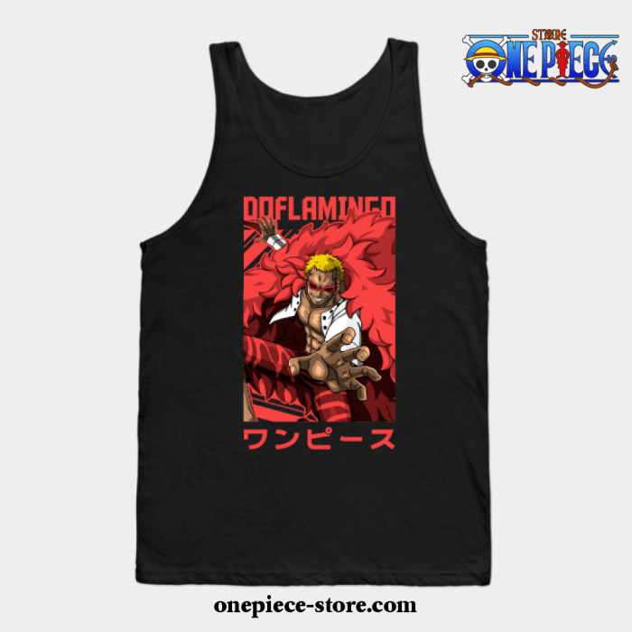 Donquixote Doflamingo - One Piece Otaku Design Tank Top Black / S