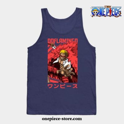 Donquixote Doflamingo - One Piece Otaku Design Tank Top Navy Blue / S