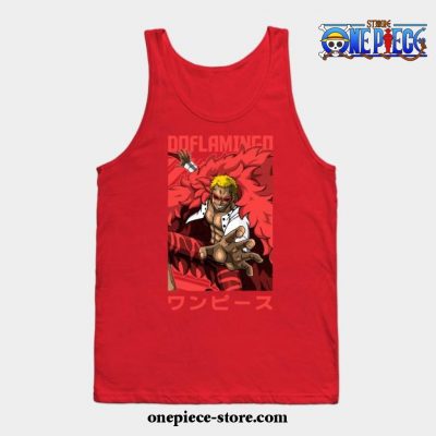 Donquixote Doflamingo - One Piece Otaku Design Tank Top Red / S