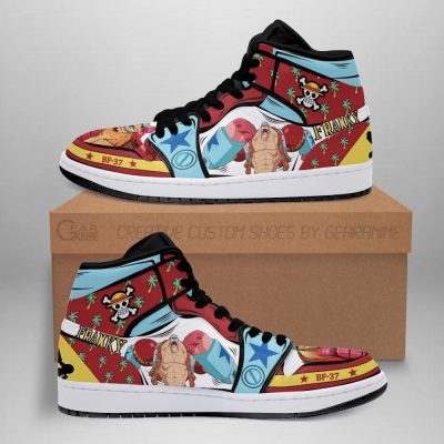 Franky Sneakers Straw Hat Priates One Piece Anime Shoes Fan Gift MN06 Men / US6.5 Official One Piece Merch