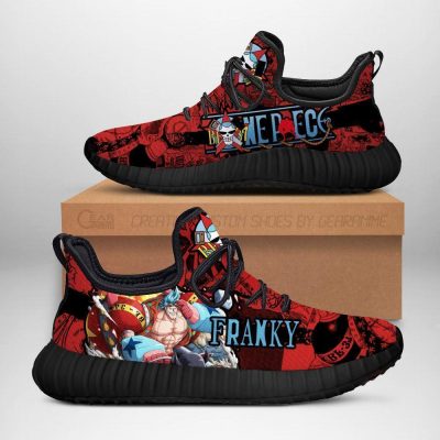 Franky Reze Shoes One Piece Anime Shoes Fan Gift Idea TT04 Men / US6 Official One Piece Merch