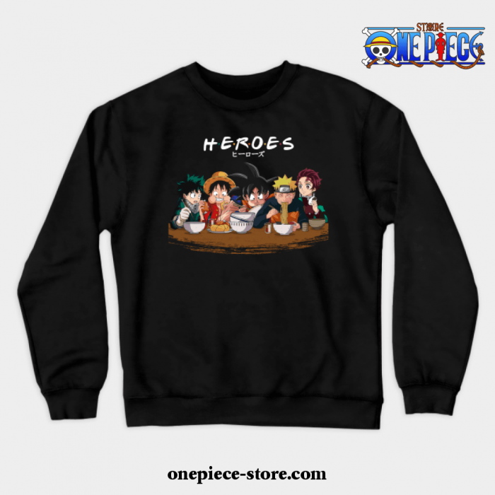 H·e·r·o·e·s Crewneck Sweatshirt Black / S