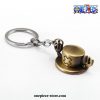 Hot One Piece Keychain Chopper Hat Gold