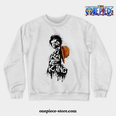 King Of Pirate Crewneck Sweatshirt White / S