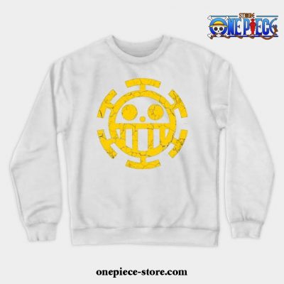 Law Crewneck Sweatshirt White / S