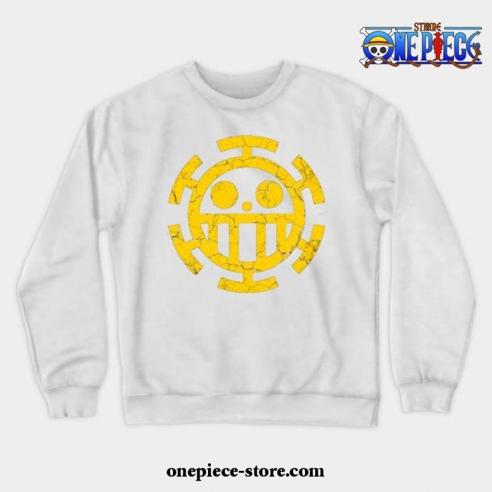 Law Crewneck Sweatshirt White / S