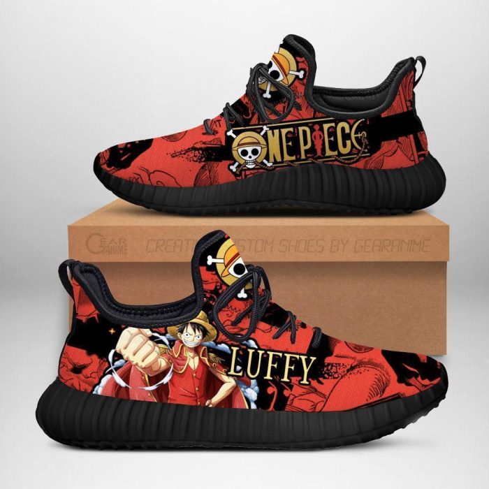 Luffy Reze Shoes One Piece Anime Shoes Fan Gift Idea TT04 Men / US6 Official One Piece Merch