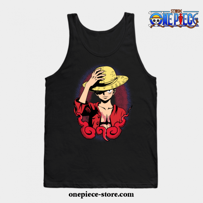 Luffy Tank Top Ver Black / S