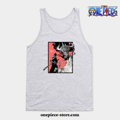 Luffy Vs. Kaido Tank Top Gray / S