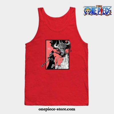 Luffy Vs. Kaido Tank Top Red / S