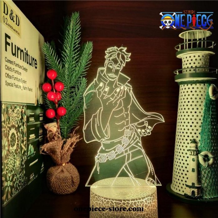 Marco One Piece Figure 3D Led Lamp