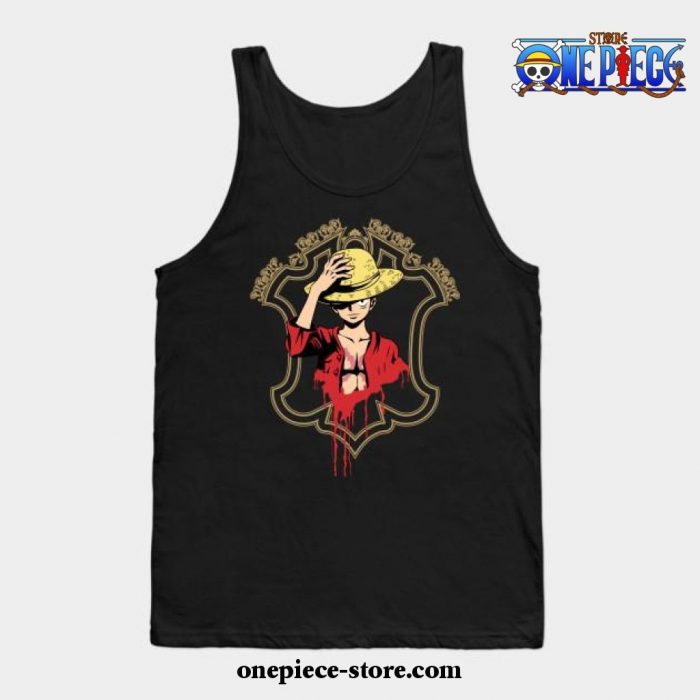 Monkey D Luffy Tank Top Black / S