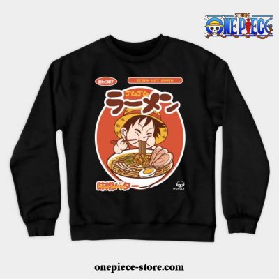 Mugiwara Ramen Crewneck Sweatshirt Black / S