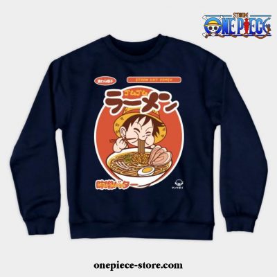 Mugiwara Ramen Crewneck Sweatshirt Navy Blue / S