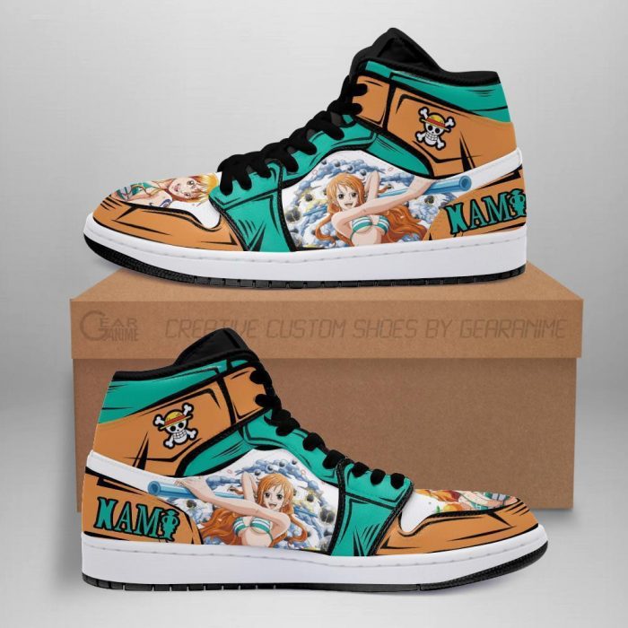 Nami Sneakers Clima Tact Skill One Piece Anime Shoes Fan MN06 Men / US6.5 Official One Piece Merch