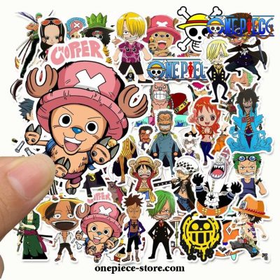 New 10/30/50Pcs/pack One Piece Stickers