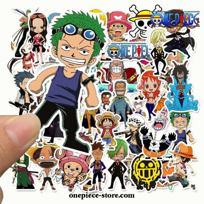 New 10/30/50Pcs/pack One Piece Stickers