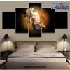 New 5 Pieces One Piece Luffy Canvas Wall Art