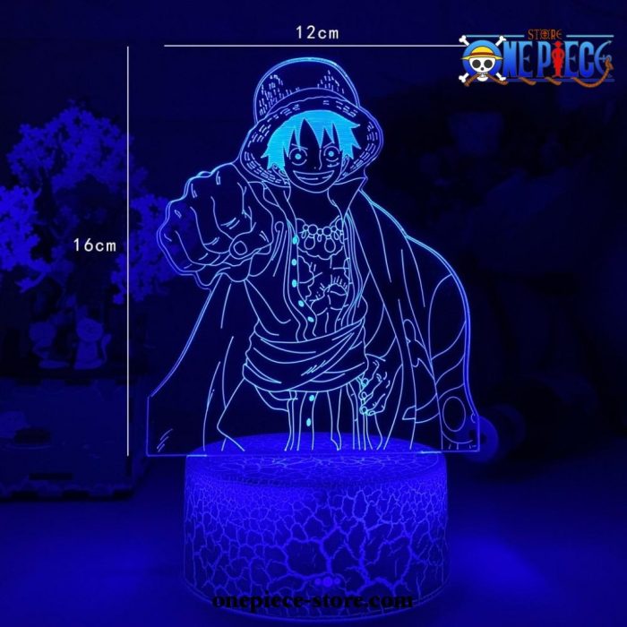 New Arrival Luffy Figure 3D Led Lamp