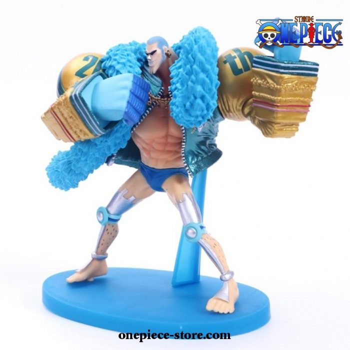 New Arrival One Piece Black And Blue Franky Action Figure